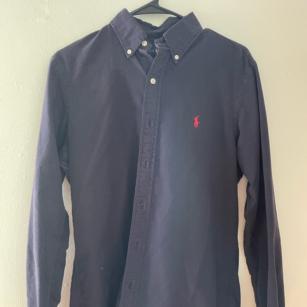 Polo Ralph Lauren navy blue men’s button down
